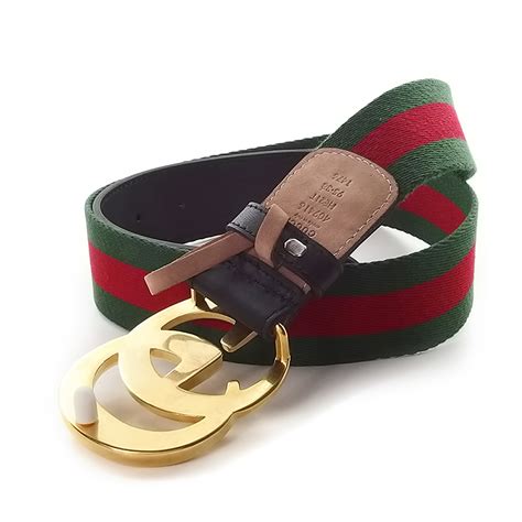 green stripe gucci belt gold buckle|gucci double g belt 3cm.